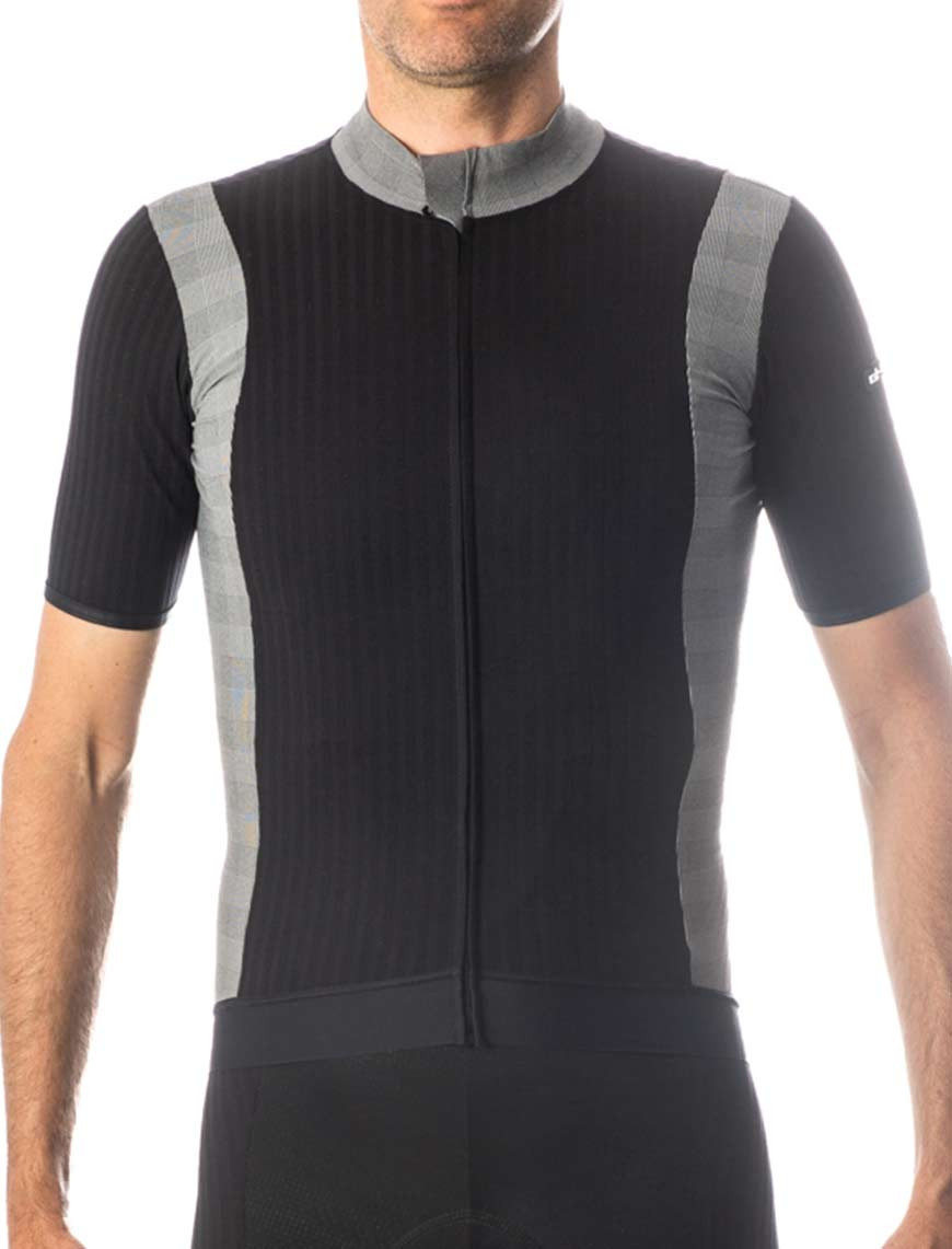 mens grey cycling jersey