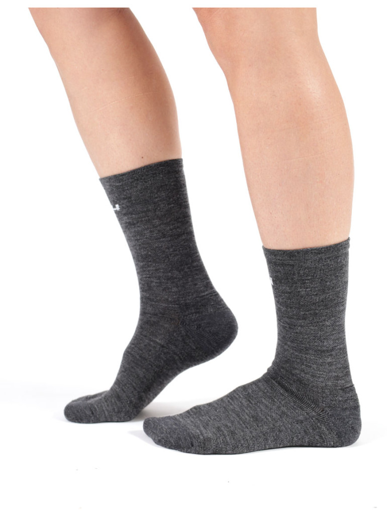 Merino Winter Cycling Socks Dark Grey By G4