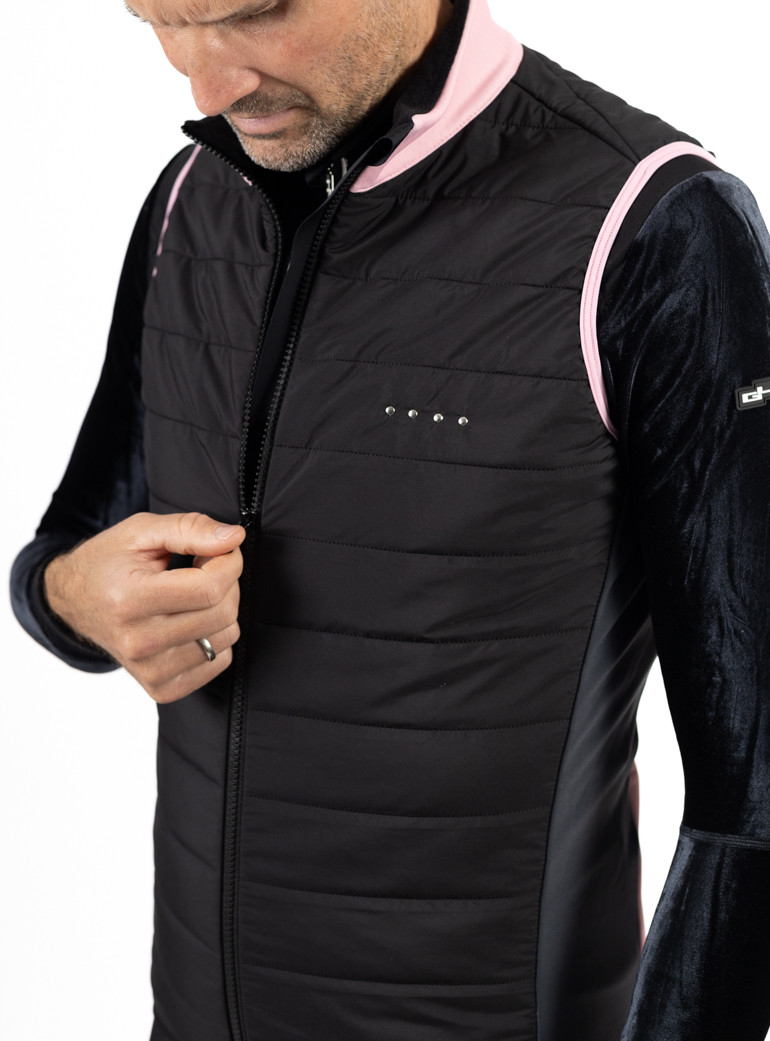 Gilet doudoune hiver vélo