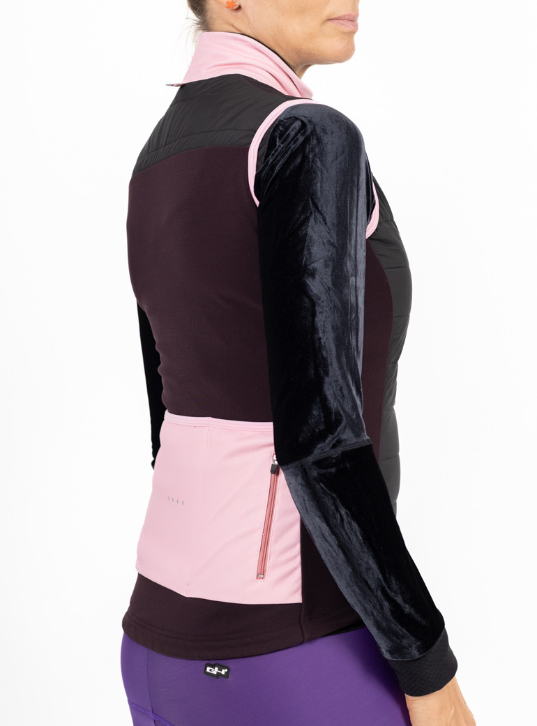 WOMEN'S WINTER CYCLING PADDED VEST