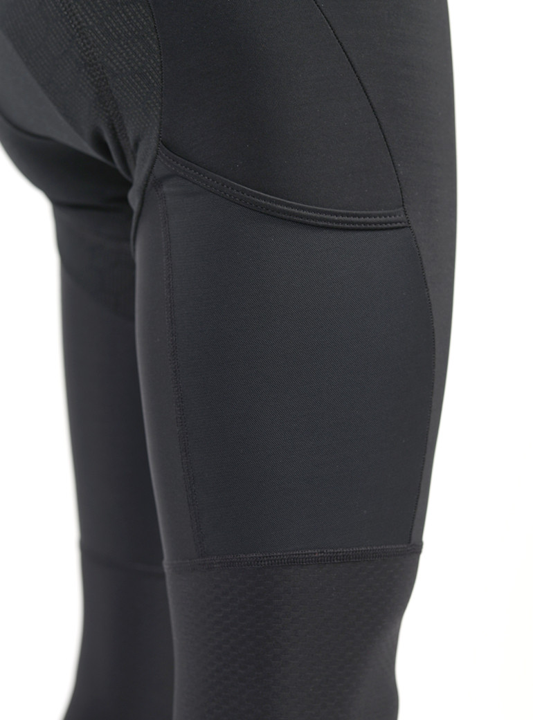 warm Gravel cycling bib tights