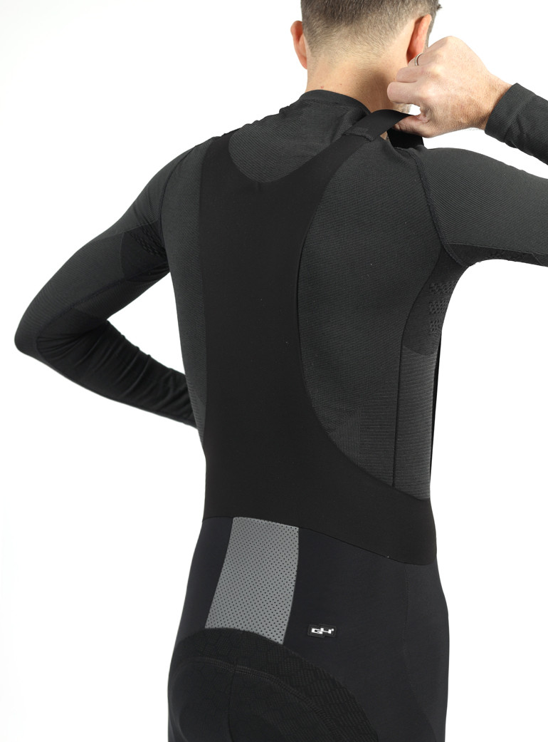 warm Gravel cycling bib tights