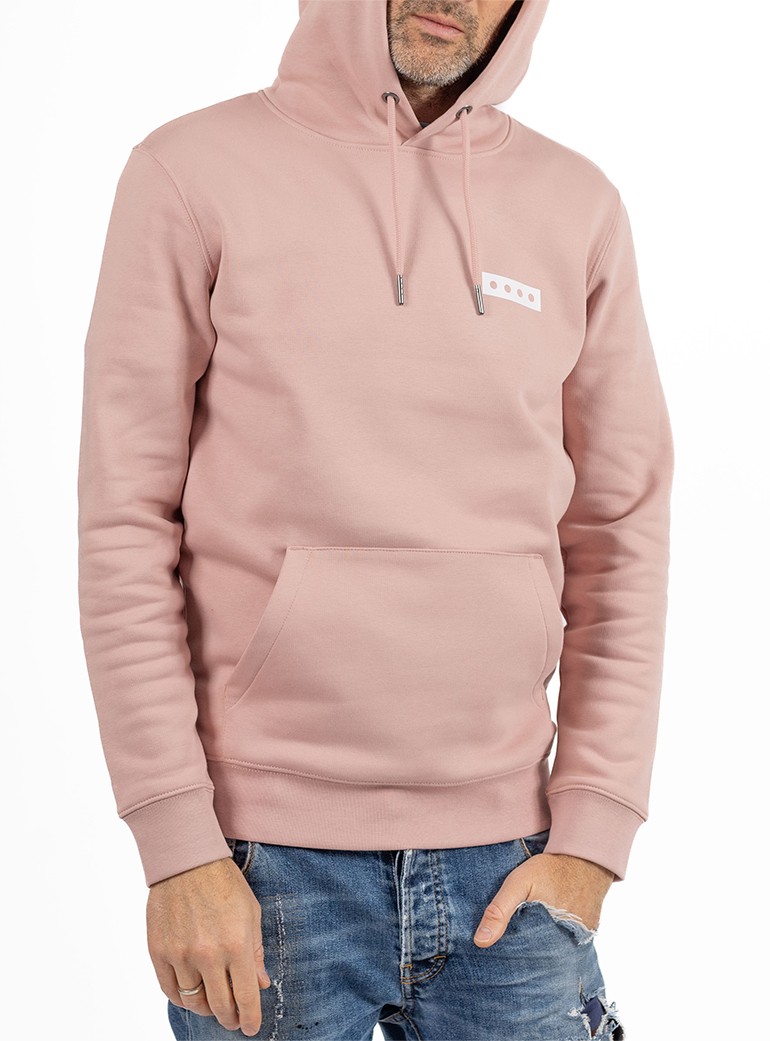 pink unisex hoodie