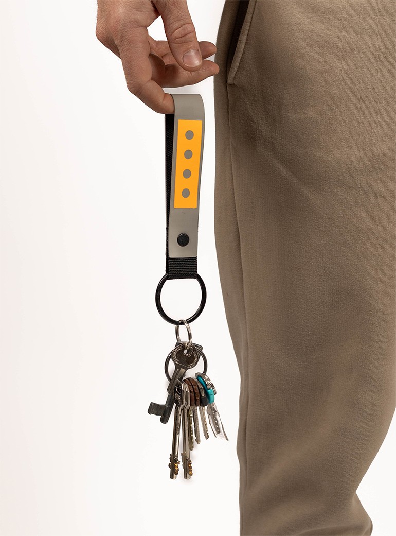 brown chic key holder