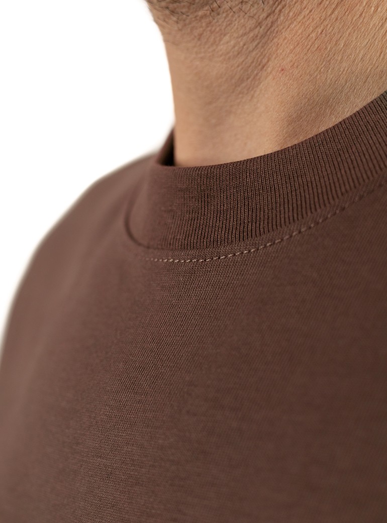 Brown oversize T-shirt